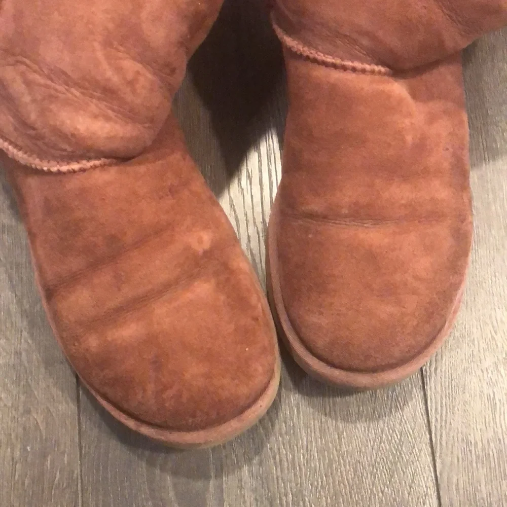 Ugg Plum Wine Tall Classic Boots, size 8